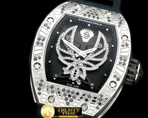 리차드밀 Phoenix Tourbillon SS/RU Skeleton Asian 21J Decor -RM060A