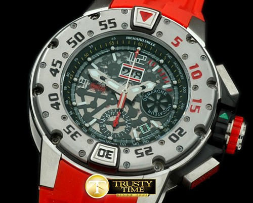 리차드밀 Diver Chronograph Steel SS/Ru Asian 7750 -RM064
