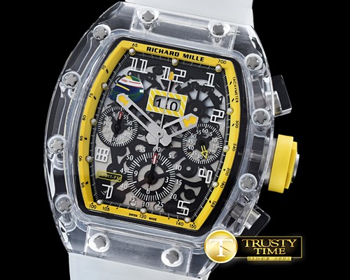 리차드밀 RM011 Felipe Messa Big Date Sapphire Limited Yellow A7 -RM082F