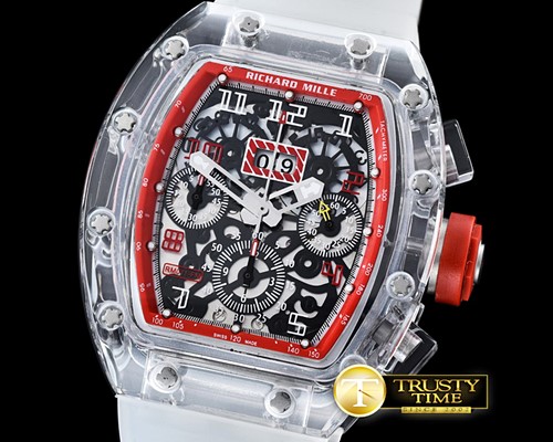 리차드밀 RM011 Felipe Messa Big Date Sapphire Limited Red A7750 -RM082J