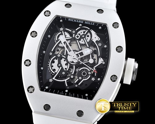 리차드밀 RM055 Bubba Watson Tourbillon CER/SS/RU Custom Skeleton -RM085
