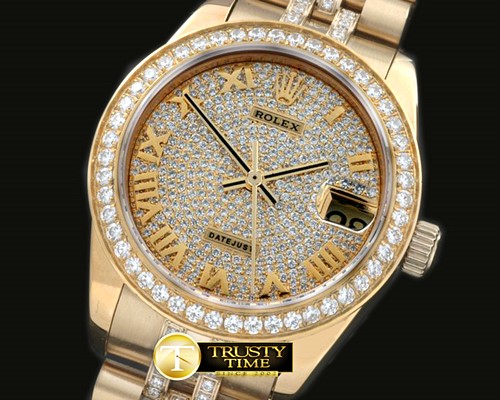 롤렉스 YG Jubilee Diam Roman Asian 2836 -RMDJ201A