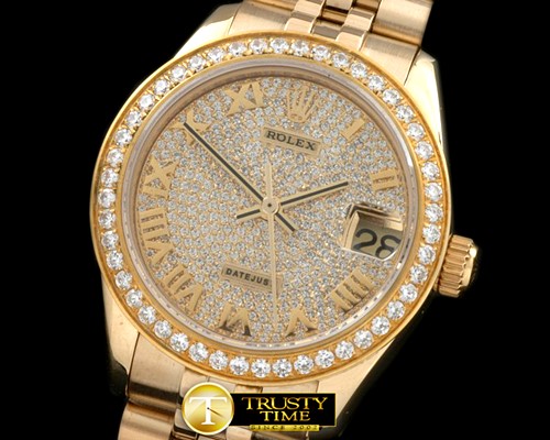 롤렉스 YG Jubilee Diam Roman Asian 2836 -RMDJ201B