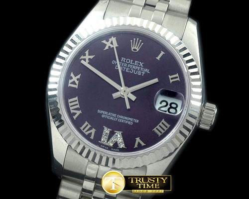 롤렉스 SS/SS Jubilee Purple Roman Asia 2836 -RMDJ205D