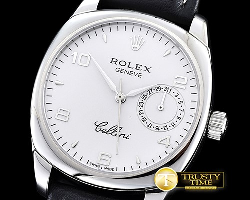 롤렉스 Cellini Date SS/LE White Num Asia 2824 -ROLCEL069B