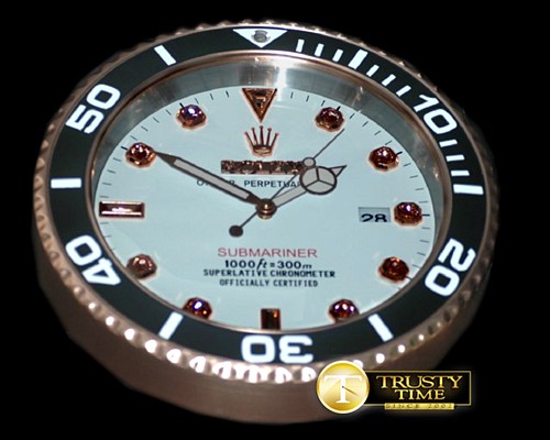롤렉스 Dealer Clock Submariner Style Swiss Qtz -ROLCLK015