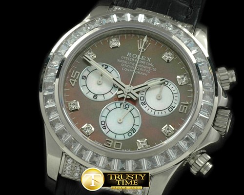 롤렉스 2013 SS/SQDiam/LE Grey/Wht Diam A7750 Sec@6 2880 -ROLDYT0122B
