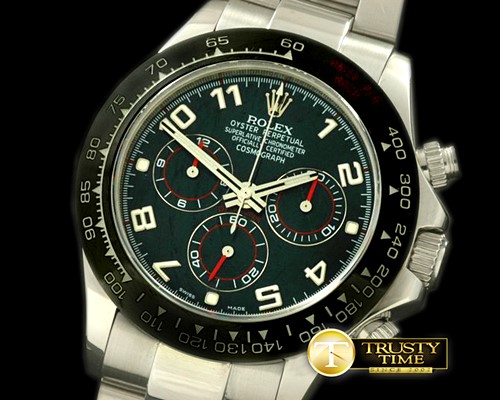 롤렉스 Daytona 116519 SS/CER/SS Blue Num A7750 Sec@6 -ROLDYT0124E