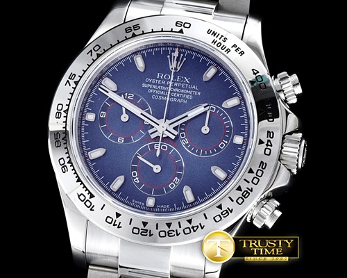롤렉스 Basel 2016 Daytona SS/SS Blue Stk Noob Ult A7750 M -ROLDYT0181