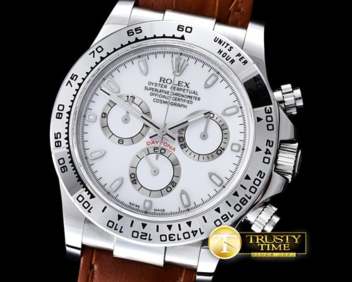 롤렉스 Basel 2016 Daytona SS/LE White Stk BP Ult A7750 -ROLDYT0182N