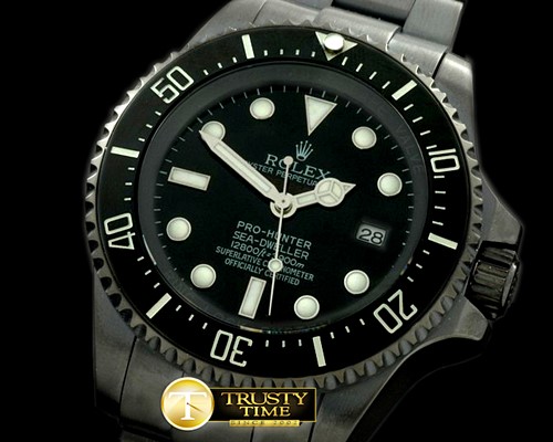 롤렉스 Deep Sea Dweller PVD/PVD Asian 2813 -ROLSD036C