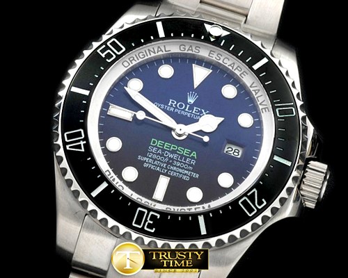 롤렉스 Deep Sea Blue SS/SS Asian 2813 -ROLSD040C