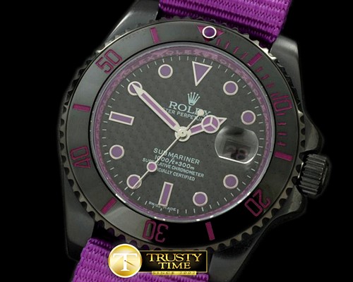 롤렉스 Submariner 11610 Watch What If Edition PVD Blk A28 -ROLSUB0125B