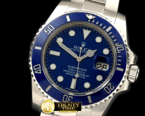 롤렉스 116610 Blue SS Sub Jap M9015 -ROLSUB0147