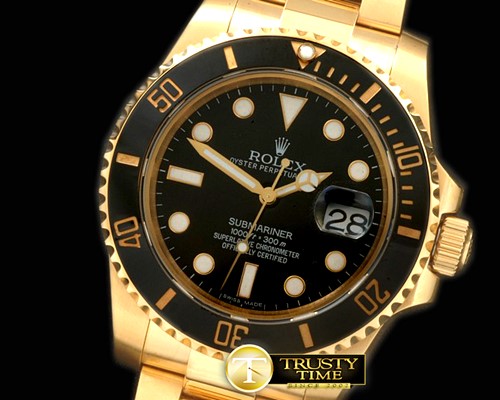 롤렉스 116619 Black FG Sub Jap M9015 -ROLSUB0151A
