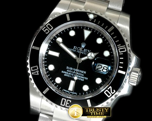 롤렉스 116610 Noob V.6 Black SS SA 3135 -ROLSUB0153