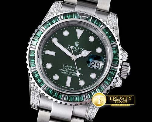 롤렉스 116610LV Green Noob V6s SS Sub Asia 2836 -ROLSUB0171