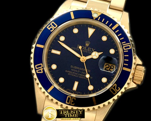 롤렉스 16619 Blue FG Sub Asian 2824/3135 -ROLSUB100A