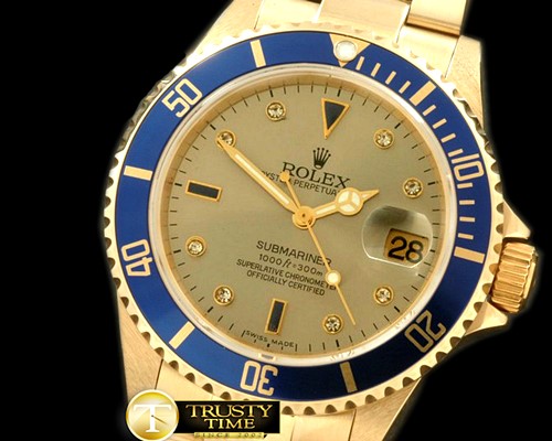 롤렉스 16619 Serti Silver FG Sub Asian 2813 -ROLSUB102C