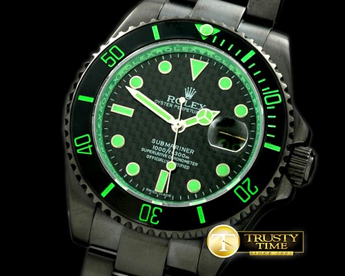 롤렉스 Submariner 116610 Watch What If Edition PVD Blk A283 -ROLSUB118