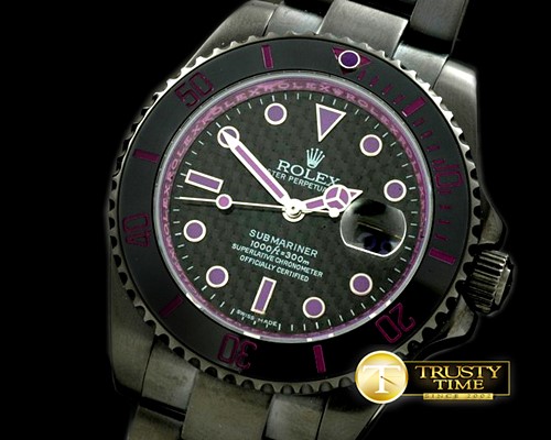 롤렉스 Submariner 116610 Watch What If Edition PVD Blk A28 -ROLSUB119