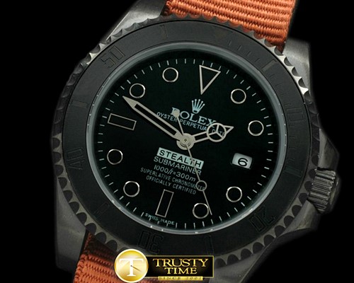 롤렉스 Project X Stealth Sub PVD/Nato Asian 2836 -ROLSUB120