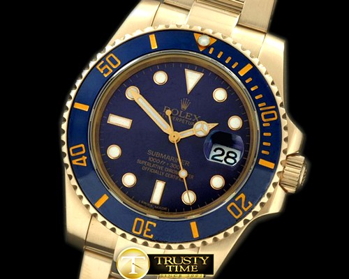 롤렉스 11619 Blue FG Sub Asian 2813 -ROLSUB128A