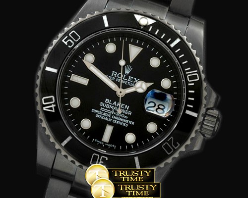 롤렉스 116610 Blaken PVD Sub A2836 -ROLSUB143