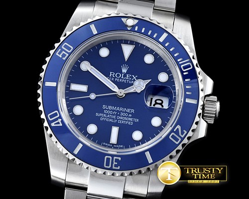 롤렉스 Submariner SS/SS Blue BP Ultimate Swiss Eta 2836 -ROLSUB174B