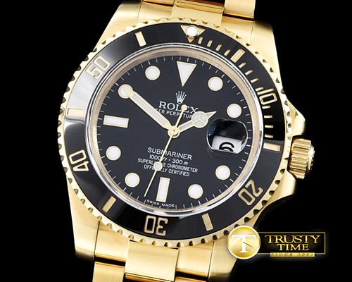 롤렉스 Submariner FG Black BP Ultimate Swiss Eta 2836 -ROLSUB176A