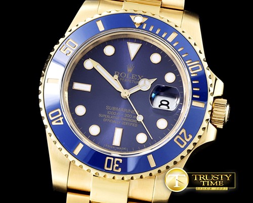 롤렉스 Submariner FG Blue BP Ultimate Swiss Eta 2836 -ROLSUB176D