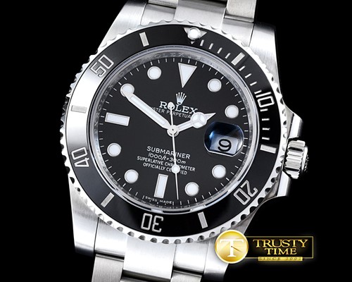롤렉스 Submariner 116610 SS/SS Black V7 Noob SA3135 -ROLSUB181A