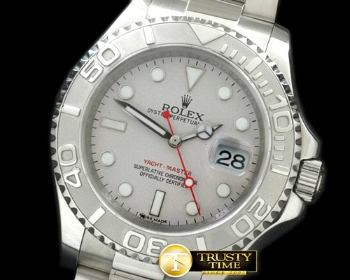 롤렉스 Yachtmaster Men SS Rolesium Asian Clone 2836 -ROLYM081