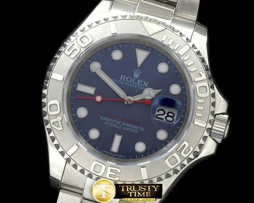롤렉스 Yachtmaster Men SS Blue Swiss Eta 2836/3135 -ROLYM082