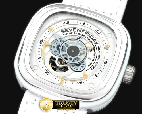 세븐프라이데이 SevenFriday P11 SS/LE White Jap Miyota -SF002A