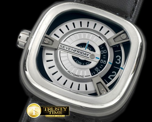 세븐프라이데이 SevenFriday M11 SS/LE White Jap Miyota 8210 -SF004