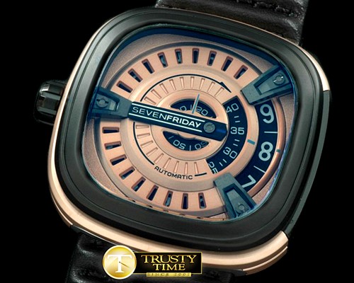 세븐프라이데이 SevenFriday M11 PVD/LE Gold Jap Miyota 8210 -SF007B