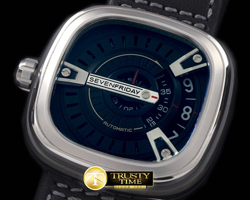 세븐프라이데이 SevenFriday M11 SS/LE Black Jap Miyota 8210 -SF008B