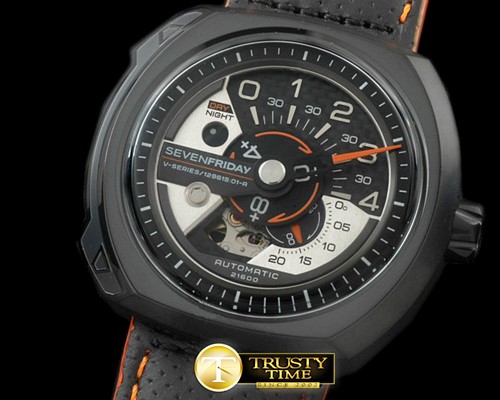 세븐프라이데이 SevenFriday Gulfrun aa SS/LE Silver Jap Miyota 82S7 -SF016