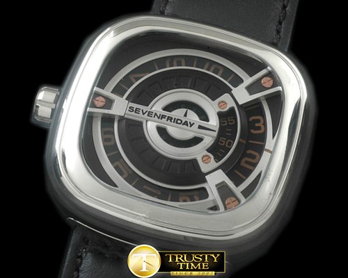 세븐프라이데이 SevenFriday M11 SS/LE Black Jap Miyota 8210 -SF017
