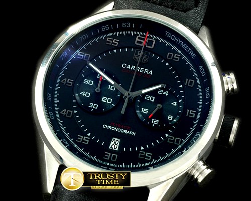 태그호이어 Carrera 50yrs Chrono SS/RU Black Jap OS20 Qtz -TAG0211D