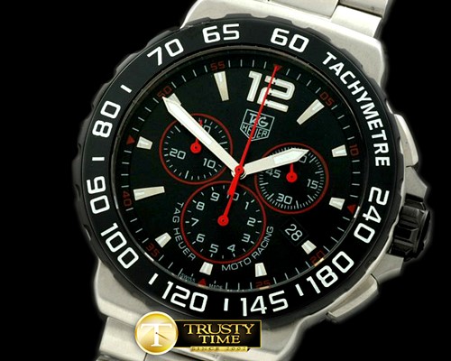 태그호이어 Formula 1 Calibre S SS/SS Black/Red Swiss Eta Qtz -TAG0212C