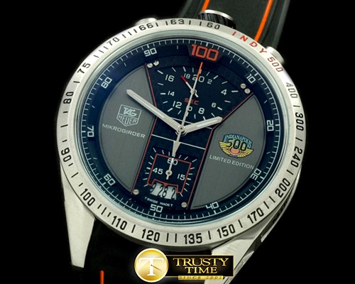 태그호이어 Indy 500 Mikograph SS/RU Grey/Blk Jap OS20 Quartz -TAG0220B