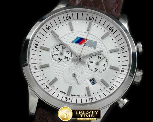 태그호이어 Carrera/BMW Chrono SS/LE White Jap OS20 Quartz -TAG0249A