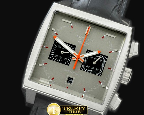 태그호이어 Monaco Classic SS/LE Grey Jap OS20 Quartz Chrono -TAG0279E