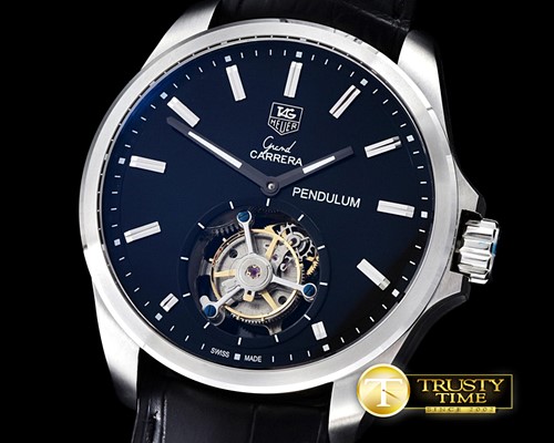 태그호이어 Grand Carrera Pendulum SS/LE Black FTourbillon -TAG0292