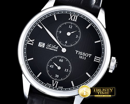 티쏘 Le Locle R?gulateur SS/LE Black Asia 28252 -TIS002B