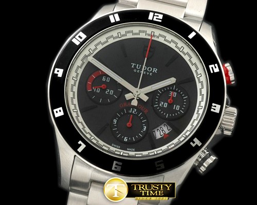 튜더 Gran Tour SS/SS Black A7750 -TUD020B