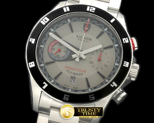 튜더 Gran Tour Flyback SS/SS Grey A7750 -TUD020E