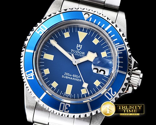 튜더 Submariner SS/SS Blue JKF Asia 2836 -TUD032A